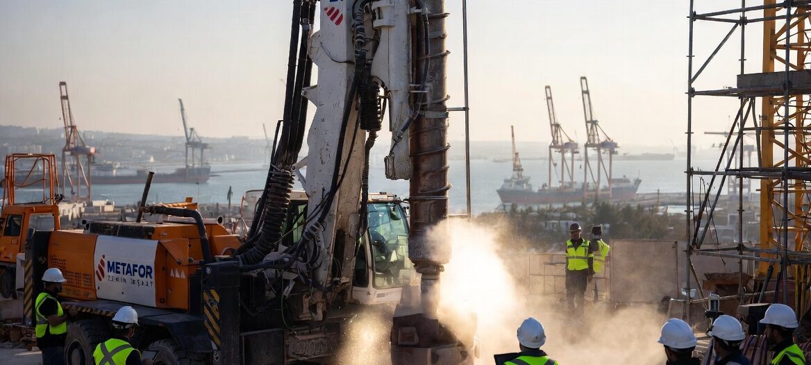 Kocaeli Jet Grout Uygulamaları | Profesyonel Zemin İyileştirme