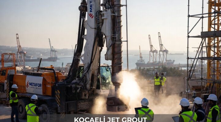 Kocaeli Jet Grout Uygulamaları | Profesyonel Zemin İyileştirme