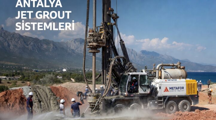 Antalya Jet Grout ve Zemin İyileştirme | Metafor Zemin